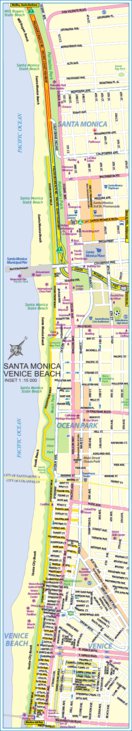 ITMB Publishing Ltd. Santa Monica 1:15,000 - ITMB digital map