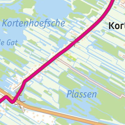 iTRovator Skeelertour - Wijdemerentocht (26 km) - Gooi & Vecht region, Garden of Amsterdam digital map