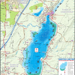 JIMAPCO Saratoga Lake digital map