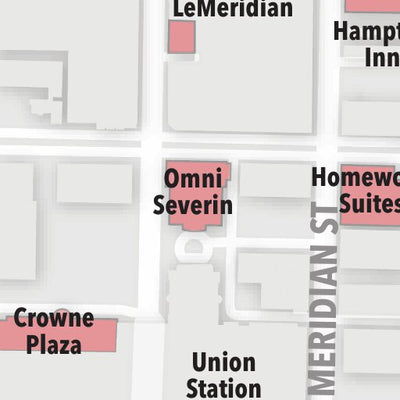 Johnson Cartographic LLC 2019 CNO Monumental - Downtown Spectator Map bundle exclusive