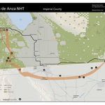 Juan Bautista de Anza National Historic Trail Anza Trail: Imperial County digital map
