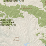 Juan Bautista de Anza National Historic Trail Anza Trail: San Luis Obispo County digital map