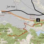 Juan Bautista de Anza National Historic Trail Anza Trail: Santa Clara County digital map