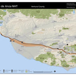 Juan Bautista de Anza National Historic Trail Anza Trail: Ventura County digital map