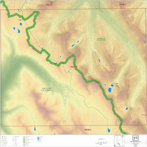 Juan Roubaud GIS Consulting Banff National Park Detailed 5 digital map