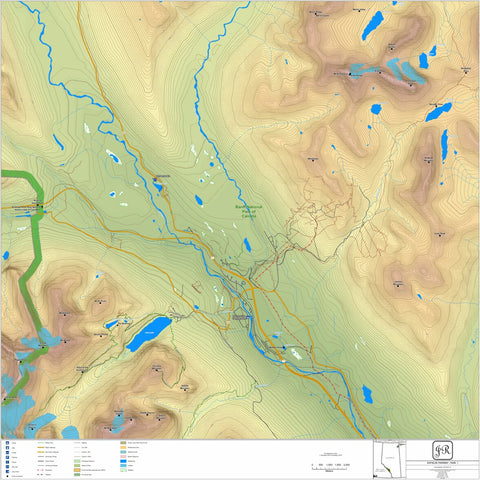Juan Roubaud GIS Consulting Icefields Parkway Detailed 01 digital map