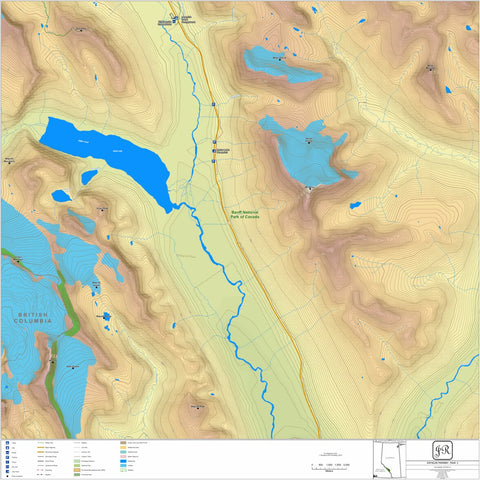 Juan Roubaud GIS Consulting Icefields Parkway Detailed 02 digital map