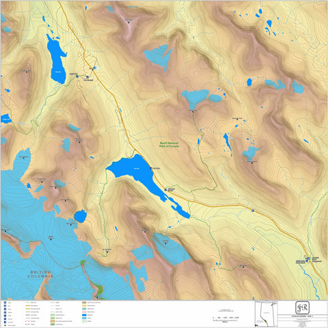 Juan Roubaud GIS Consulting Icefields Parkway Detailed 03 digital map