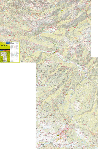 Kartografija d.o.o. Posočje 1 : 40 000 Kartografija digital map