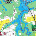 Kingfisher Maps, Inc. J. Percy Priest Reservoir, TN 1714D digital map