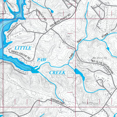 Kingfisher Maps, Inc. Lake Wylie South Carolina digital map