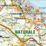 L'ESCURSIONISTA s.a.s. Parco Monte San Bartolo 1:15.000 digital map