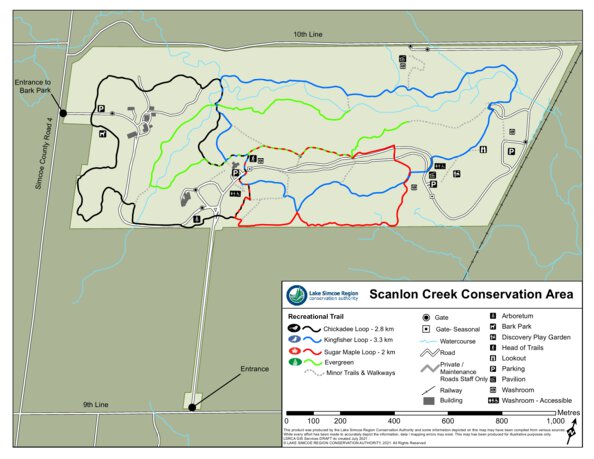 Lake Simcoe Region Conservation Authority Scanlon Creek Conservation Area Digital Map 34273781350556 ?v=1678802355&width=594