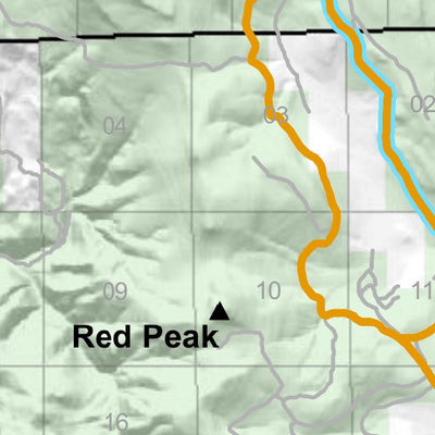 Lakeview Resource Area BLM 2018 Winter Recreation Map digital map