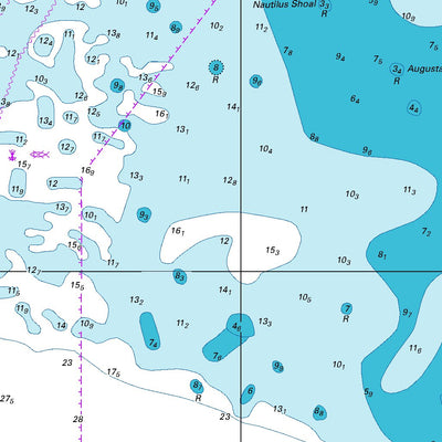 Land Information New Zealand Approaches to Nuku'alofa Harbour digital map