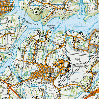 Land Information New Zealand BA31 - Waitemata Harbour digital map