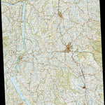 Land Information New Zealand BE35 - Putaruru digital map