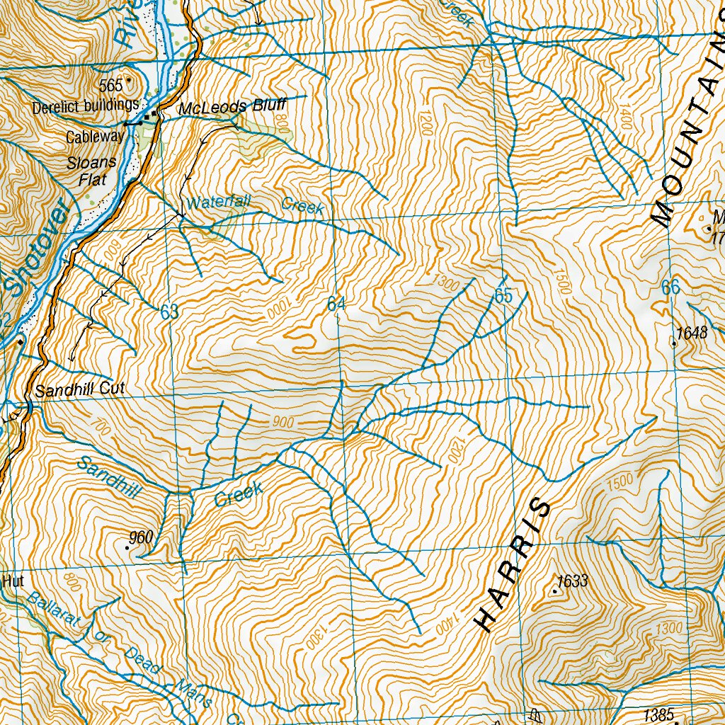 CB11 - Arrowtown Map by Land Information New Zealand | Avenza Maps