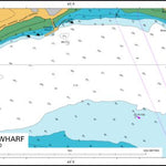 Land Information New Zealand Chelsea Wharf digital map