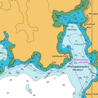 Land Information New Zealand Great Barrier Island (Southern Part) digital map