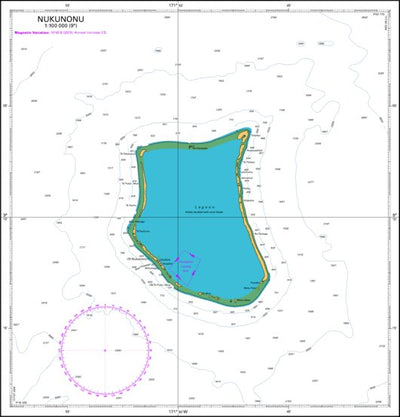 Land Information New Zealand Nukunonu digital map