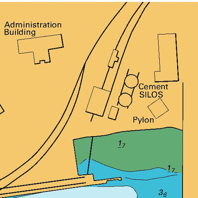 Land Information New Zealand Onehunga Wharf digital map