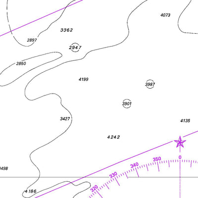 Land Information New Zealand Stewart Island/Rakiura to Macquarie Island digital map