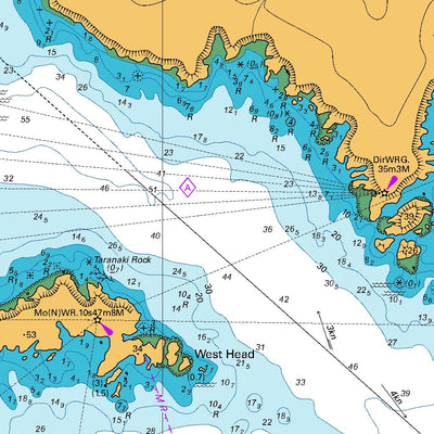 Land Information New Zealand Tory Channel/Kurate Au Entrance digital map