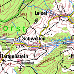 Landesamt für Vermessung und Geobasisinformationen Rheinland-Pfalz Allenbach (1:100,000) digital map