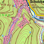 Landesamt für Vermessung und Geobasisinformationen Rheinland-Pfalz Alsdorf (1:25,000) digital map
