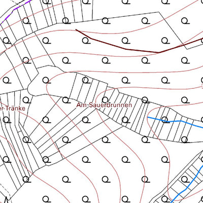 Landesamt für Vermessung und Geobasisinformationen Rheinland-Pfalz Bacharach 5 (1:5,000) digital map