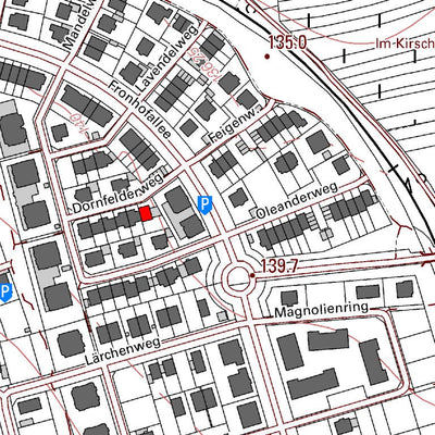 Landesamt für Vermessung und Geobasisinformationen Rheinland-Pfalz Bad Dürkheim 11 (1:5,000) digital map