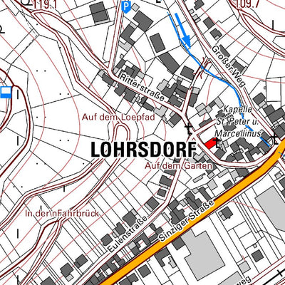 Landesamt für Vermessung und Geobasisinformationen Rheinland-Pfalz Bad Neuenahr-Ahrweiler 2 (1:5,000) digital map