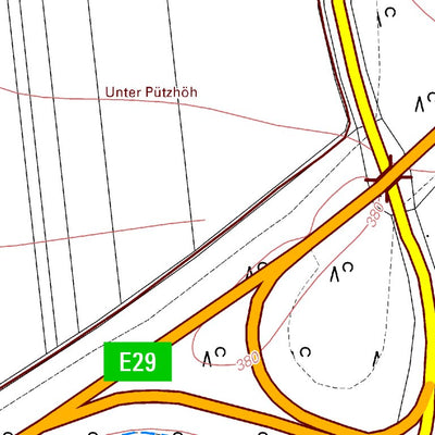 Landesamt für Vermessung und Geobasisinformationen Rheinland-Pfalz Bitburg 8 (1:5,000) digital map