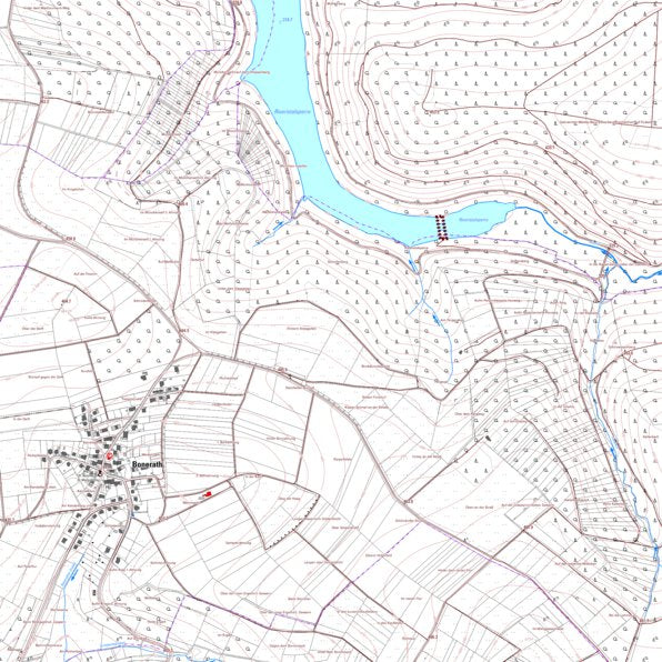 Bonerath (1:5,000) Map by Landesamt fur Vermessung und ...
