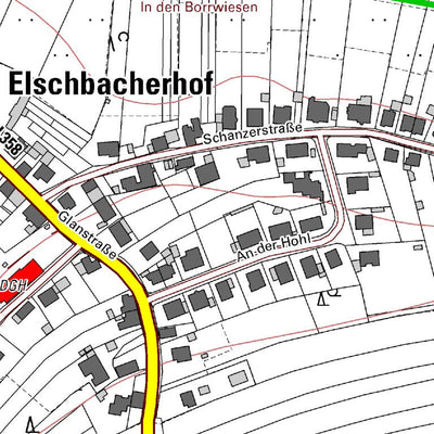 Landesamt für Vermessung und Geobasisinformationen Rheinland-Pfalz Bruchmühlbach-Miesau 4 (1:5,000) digital map