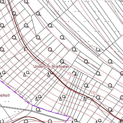 Landesamt für Vermessung und Geobasisinformationen Rheinland-Pfalz Datzeroth 3 (1:5,000) digital map