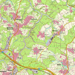 Landesamt für Vermessung und Geobasisinformationen Rheinland-Pfalz Dürrholz (1:25,000) digital map