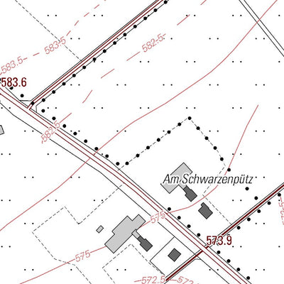 Landesamt für Vermessung und Geobasisinformationen Rheinland-Pfalz Esch 3 (1:5,000) digital map