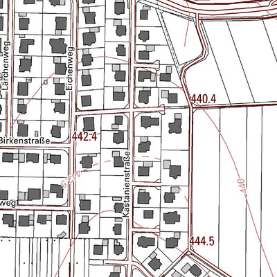 Landesamt für Vermessung und Geobasisinformationen Rheinland-Pfalz Halsenbach 1 (1:5,000) digital map