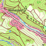 Landesamt für Vermessung und Geobasisinformationen Rheinland-Pfalz Harbach (1:25,000) digital map