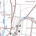 Landesamt für Vermessung und Geobasisinformationen Rheinland-Pfalz Hesweiler (1:5,000) digital map