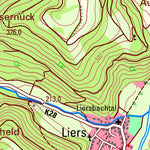 Landesamt für Vermessung und Geobasisinformationen Rheinland-Pfalz Hönningen (1:25,000) digital map