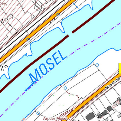 Landesamt für Vermessung und Geobasisinformationen Rheinland-Pfalz Kobern-Gondorf 4 (1:5,000) digital map