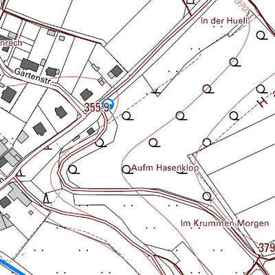 Landesamt für Vermessung und Geobasisinformationen Rheinland-Pfalz Külz (Hunsrück) 1 (1:5,000) digital map