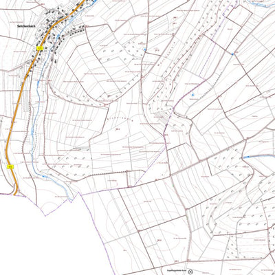 Landesamt für Vermessung und Geobasisinformationen Rheinland-Pfalz Langenbach 2 (1:5,000) digital map