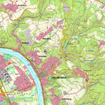 Landesamt für Vermessung und Geobasisinformationen Rheinland-Pfalz Linz am Rhein (1:25,000) digital map