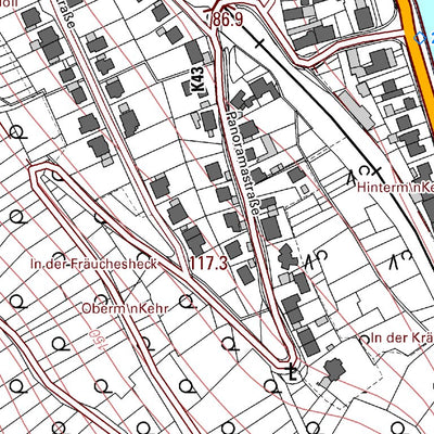 Landesamt für Vermessung und Geobasisinformationen Rheinland-Pfalz Löf (1:5,000) digital map