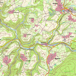 Landesamt für Vermessung und Geobasisinformationen Rheinland-Pfalz Malborn (1:25,000) digital map
