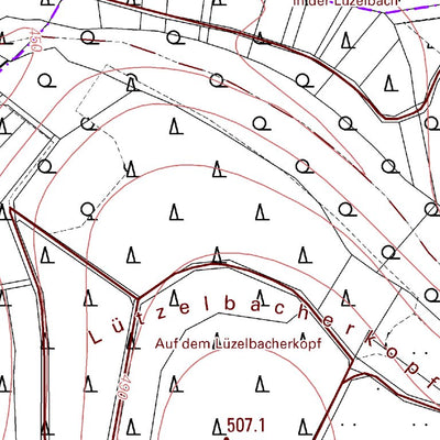 Landesamt für Vermessung und Geobasisinformationen Rheinland-Pfalz Mehren 3 (1:5,000) digital map